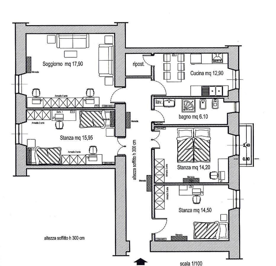 Beautiful Apartment In San Giovanni Close To Colosseo Rome Exterior photo